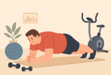 الرياضة الصحيحة للتخلص من السمنة المركزية في الأرداف 🏃‍♀️💪